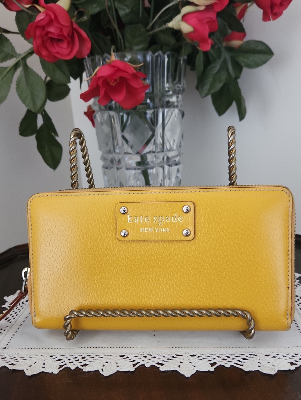 Kate Spade Mustard Wallet